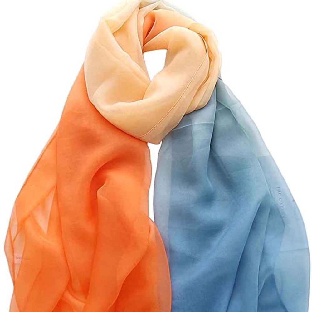 Women’s Multicolor hombre scarf - Picture 1 of 2